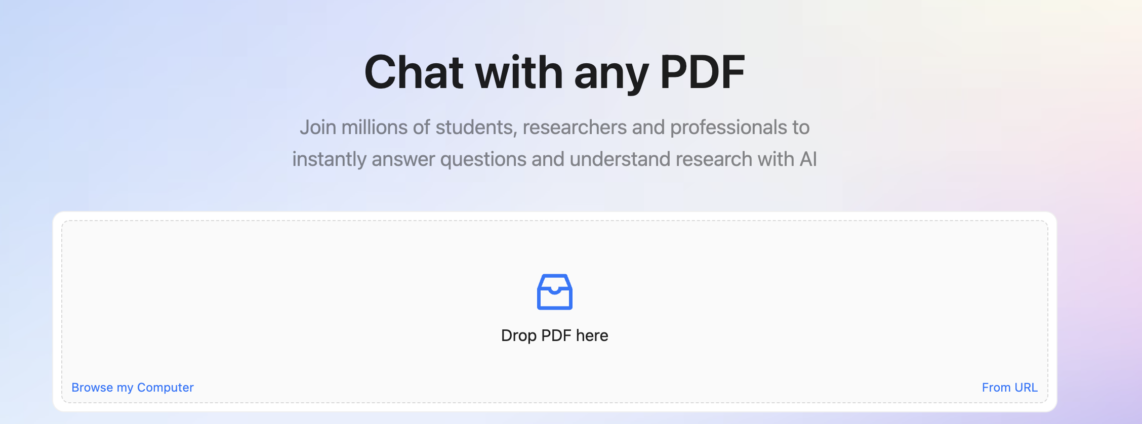 Conoce Chatpdf La Herramienta Con Ia Que Te Permite Chatear Con