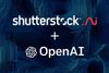 DALL-E de OpenAI se entrenará con la biblioteca de Shutterstock durante seis años más