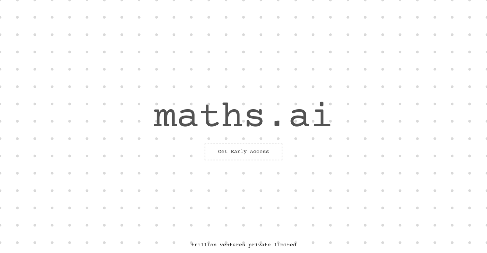 Maths ai Maths ai