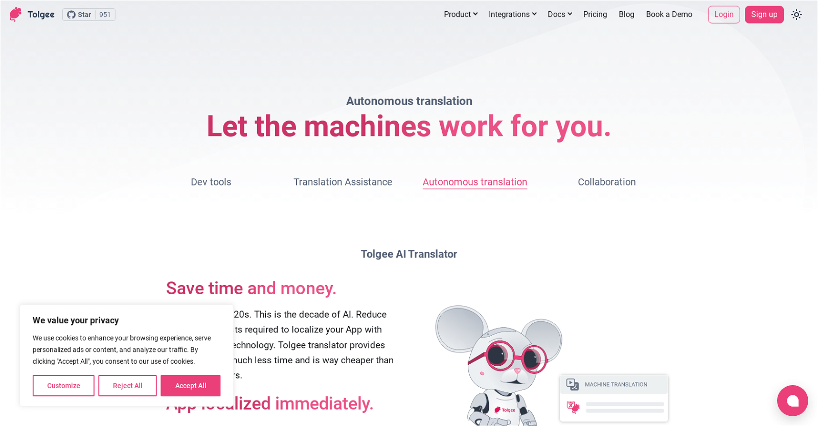 Tolgee AI Translator